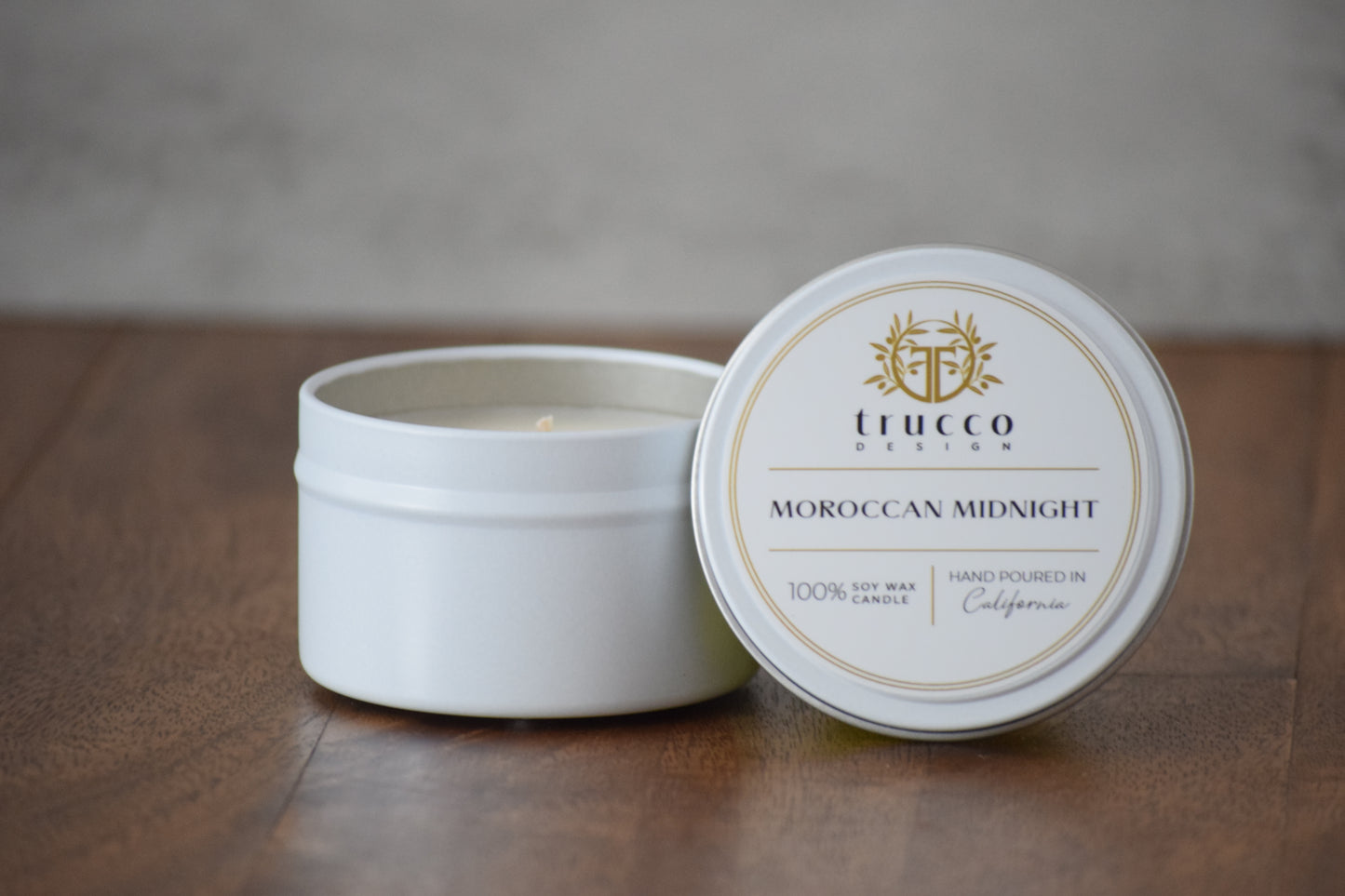 Moroccan Midnight Seasonal Scent Soy Candle: amber · ylang ylang · powder