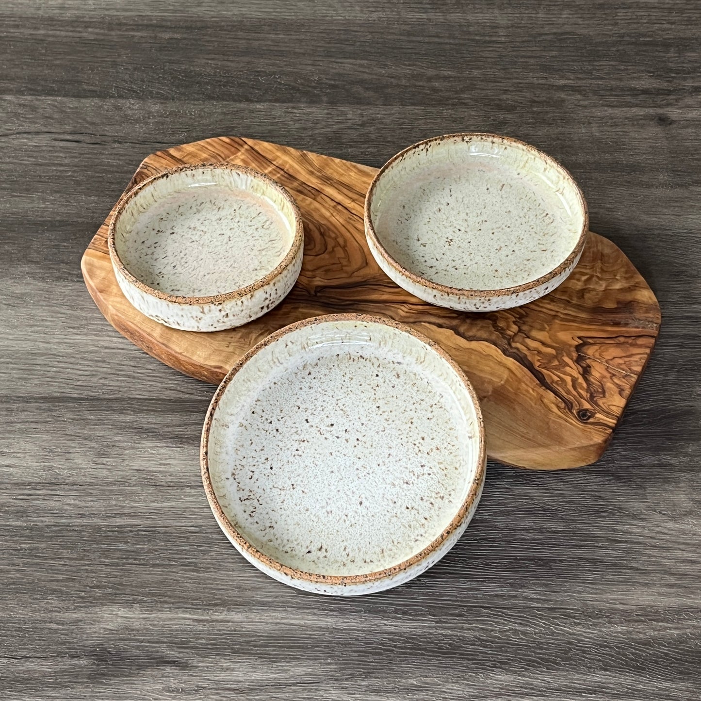 Ceramic Dish Set - Cream