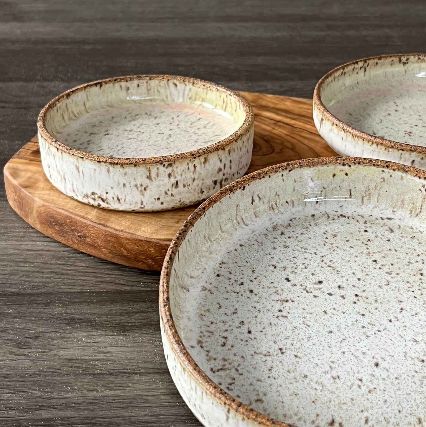 Ceramic Dish Set - Cream
