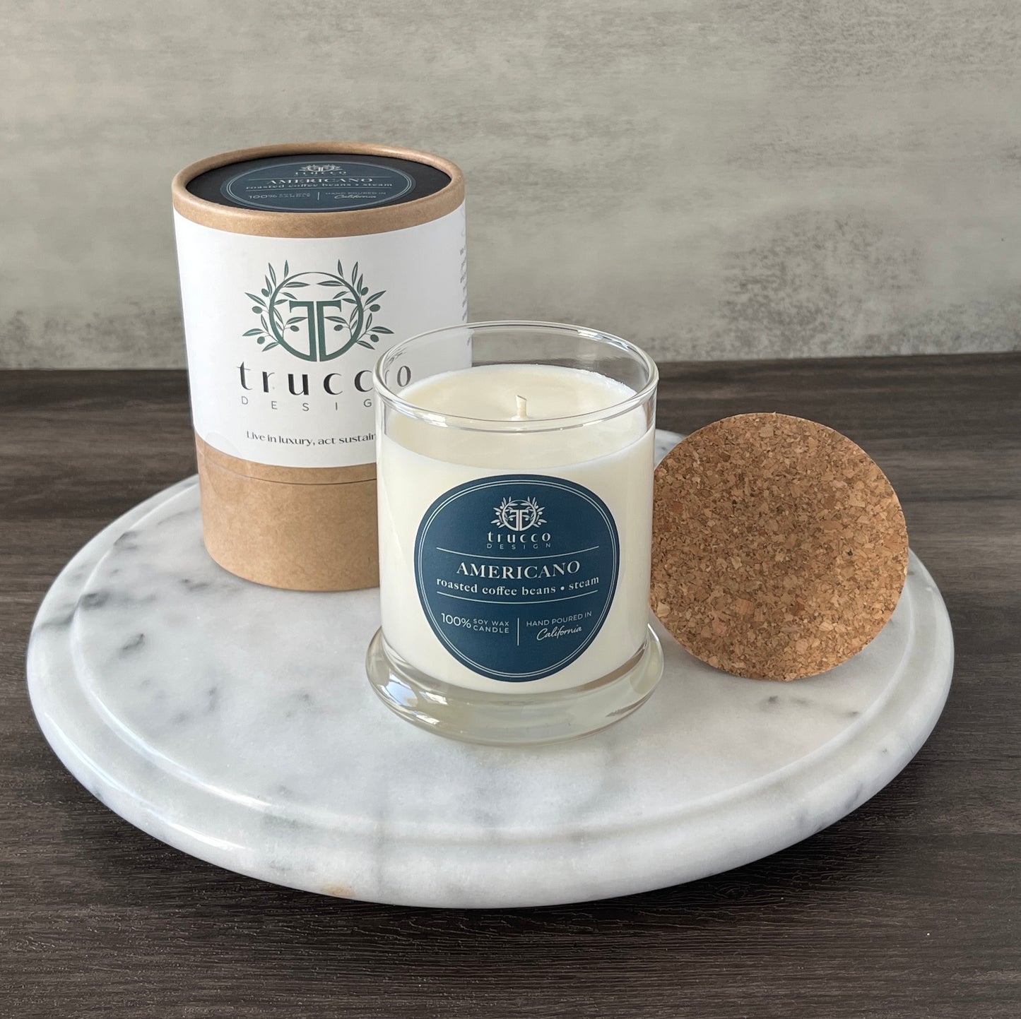 Americano Soy Candle: roasted coffee
