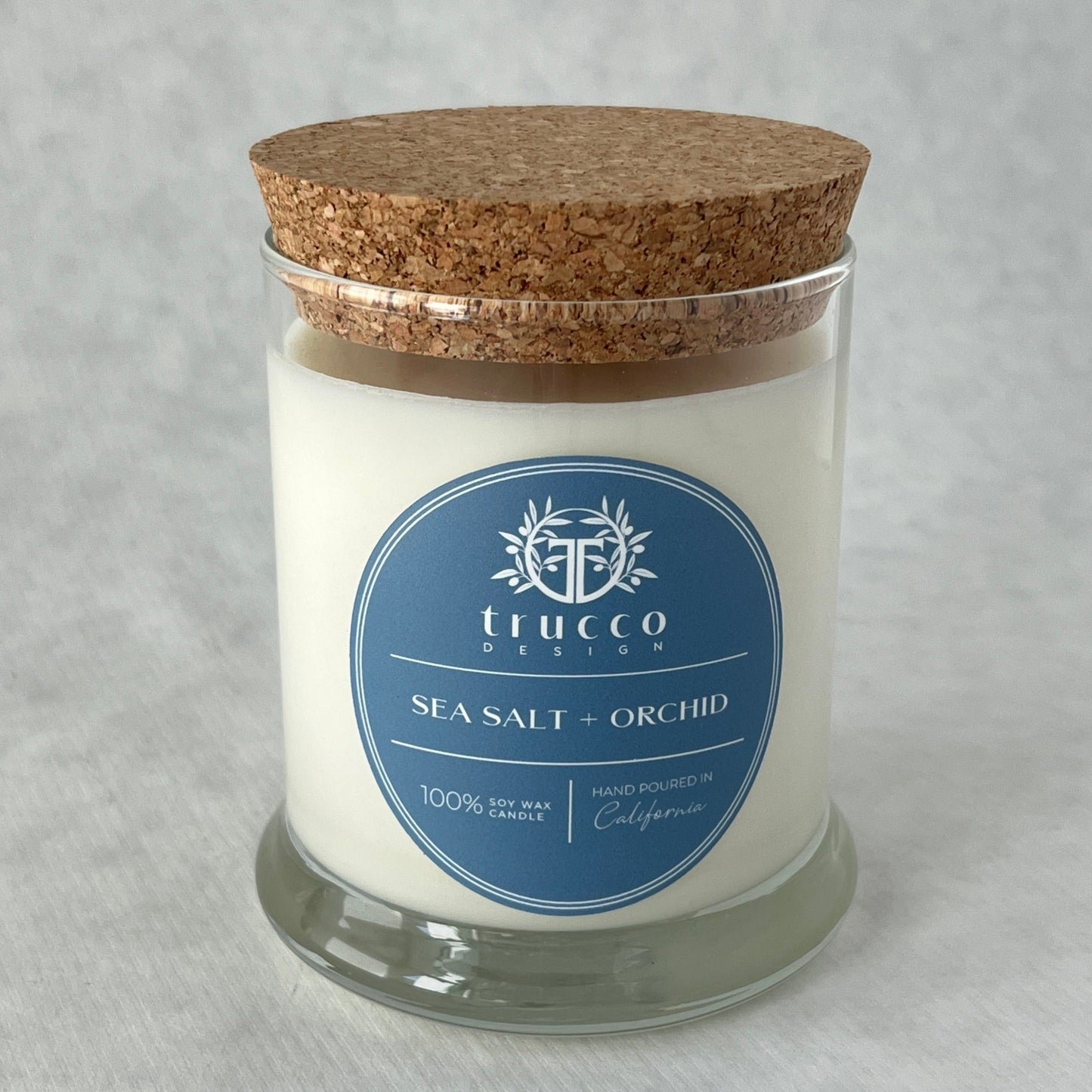 Sea Salt + Orchid Soy Candle
