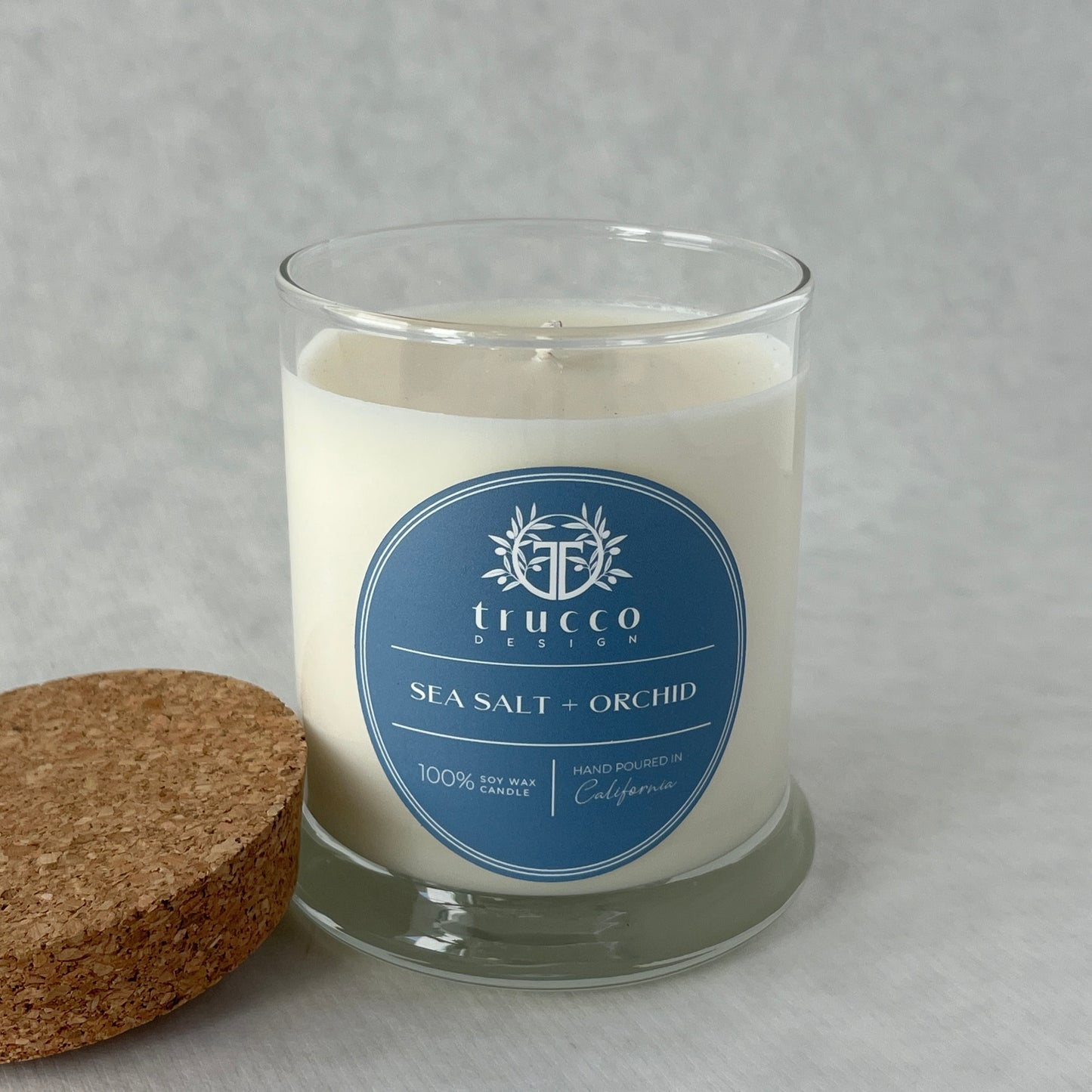 Sea Salt + Orchid Soy Candle