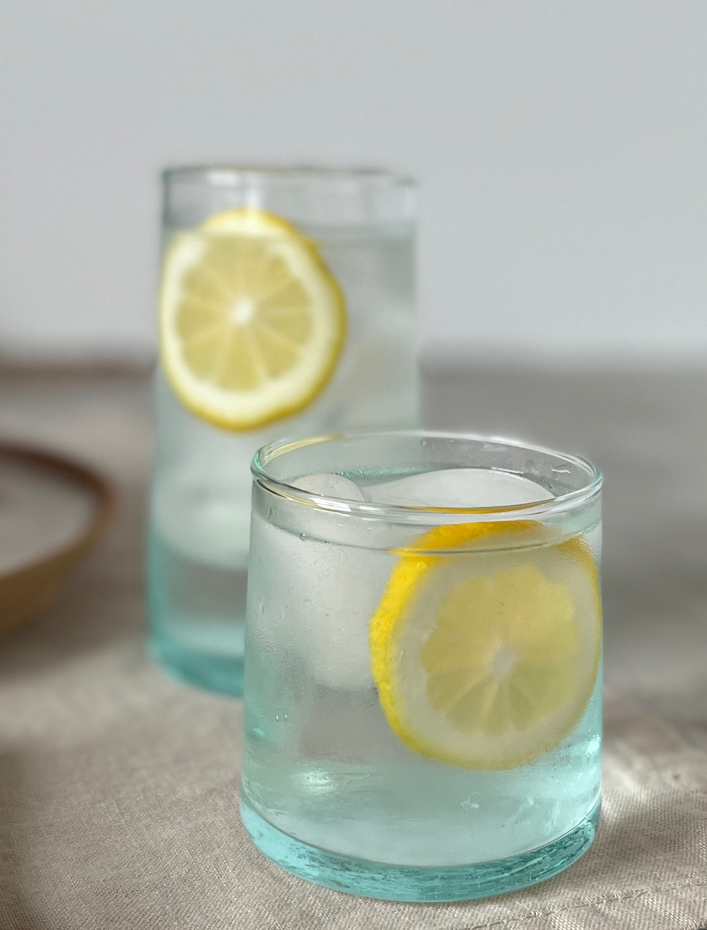Recycled Glass Tumblers, 3 sizes, hand made with 100% Recycled Glass