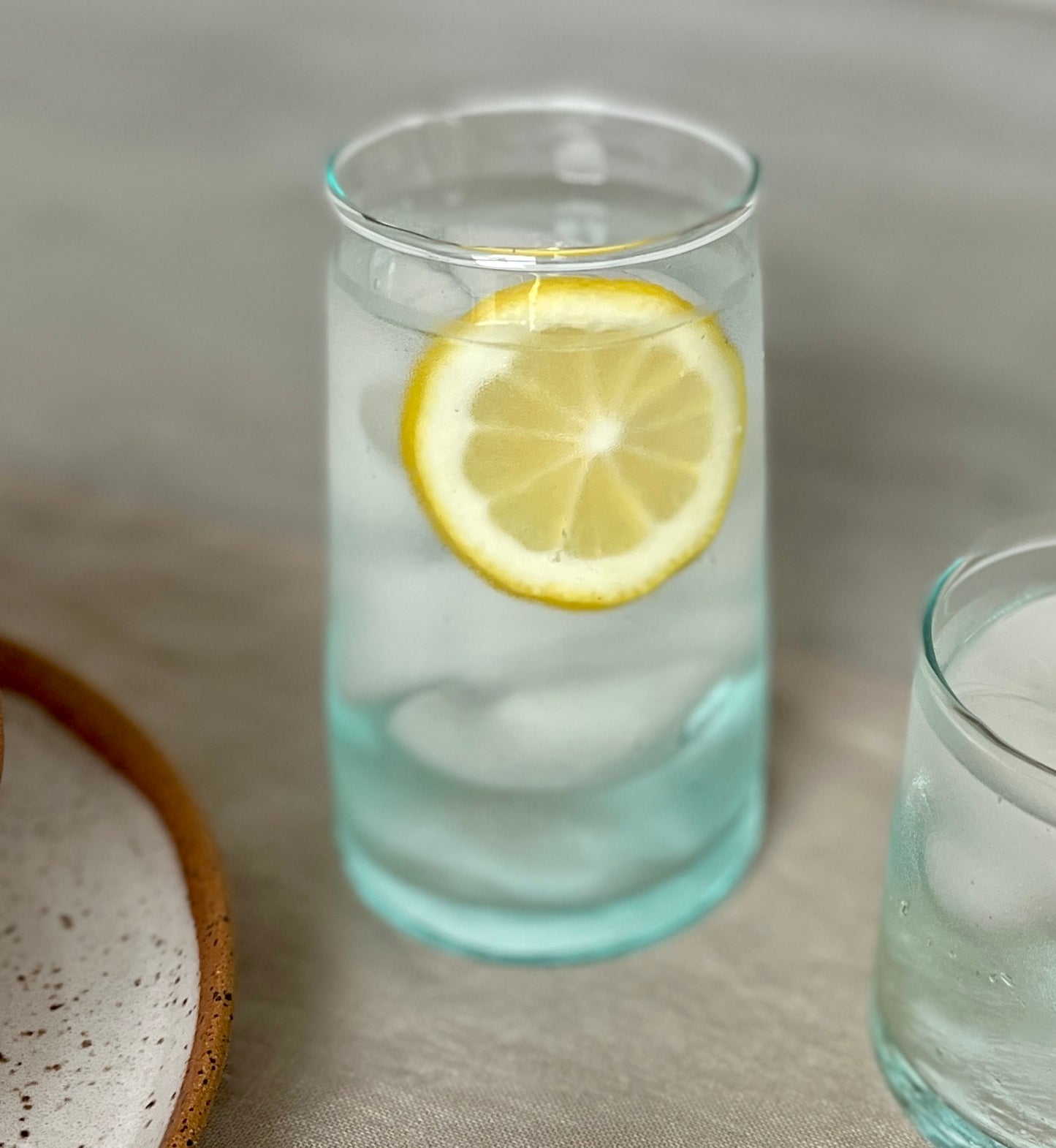 Recycled Glass Tumblers, 3 sizes, hand made with 100% Recycled Glass