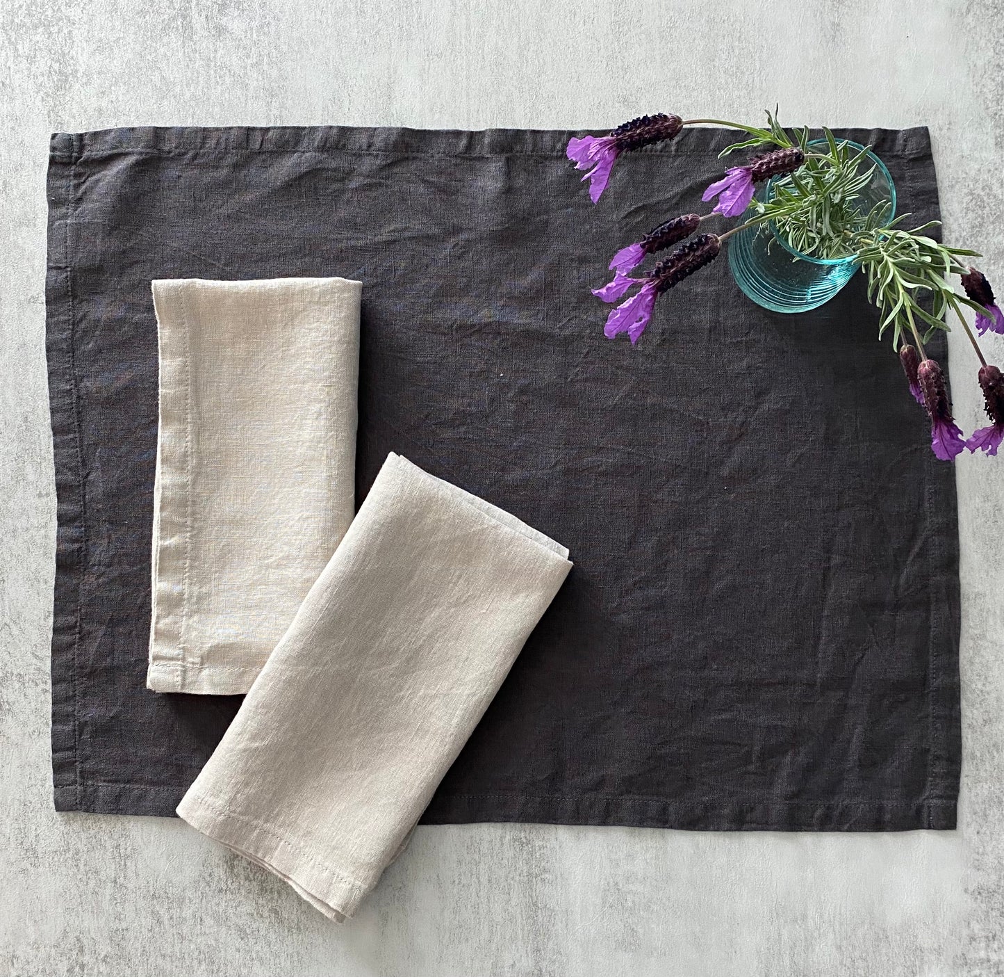 Linen Napkins - 100% Stonewashed Linen