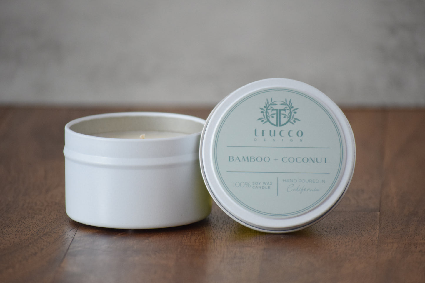 The Wellness Candle - natural soy wax, hand-poured, compact and giftable