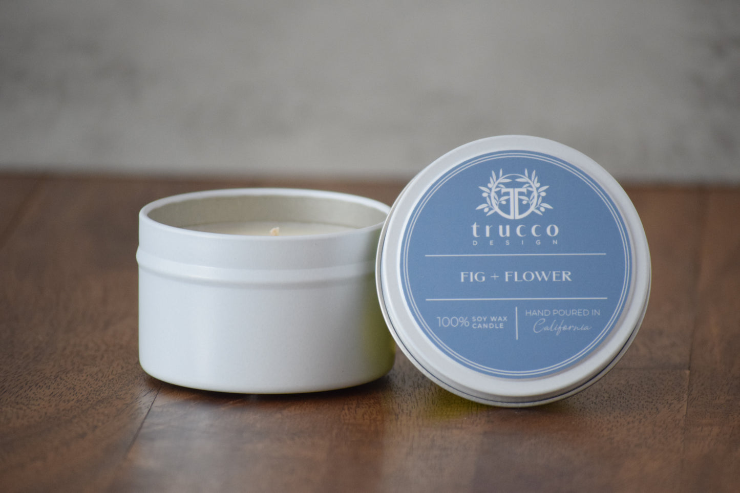 The Wellness Candle - natural soy wax, hand-poured, compact and giftable