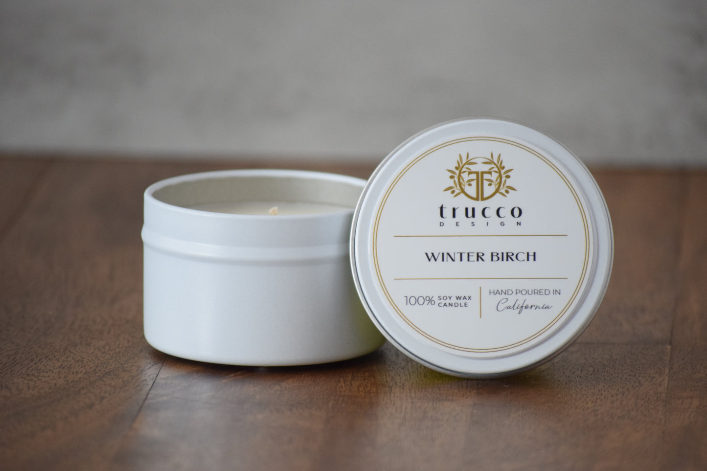 Winter Birch Holiday Scent Soy Candle: eucalyptus · pine · cedar