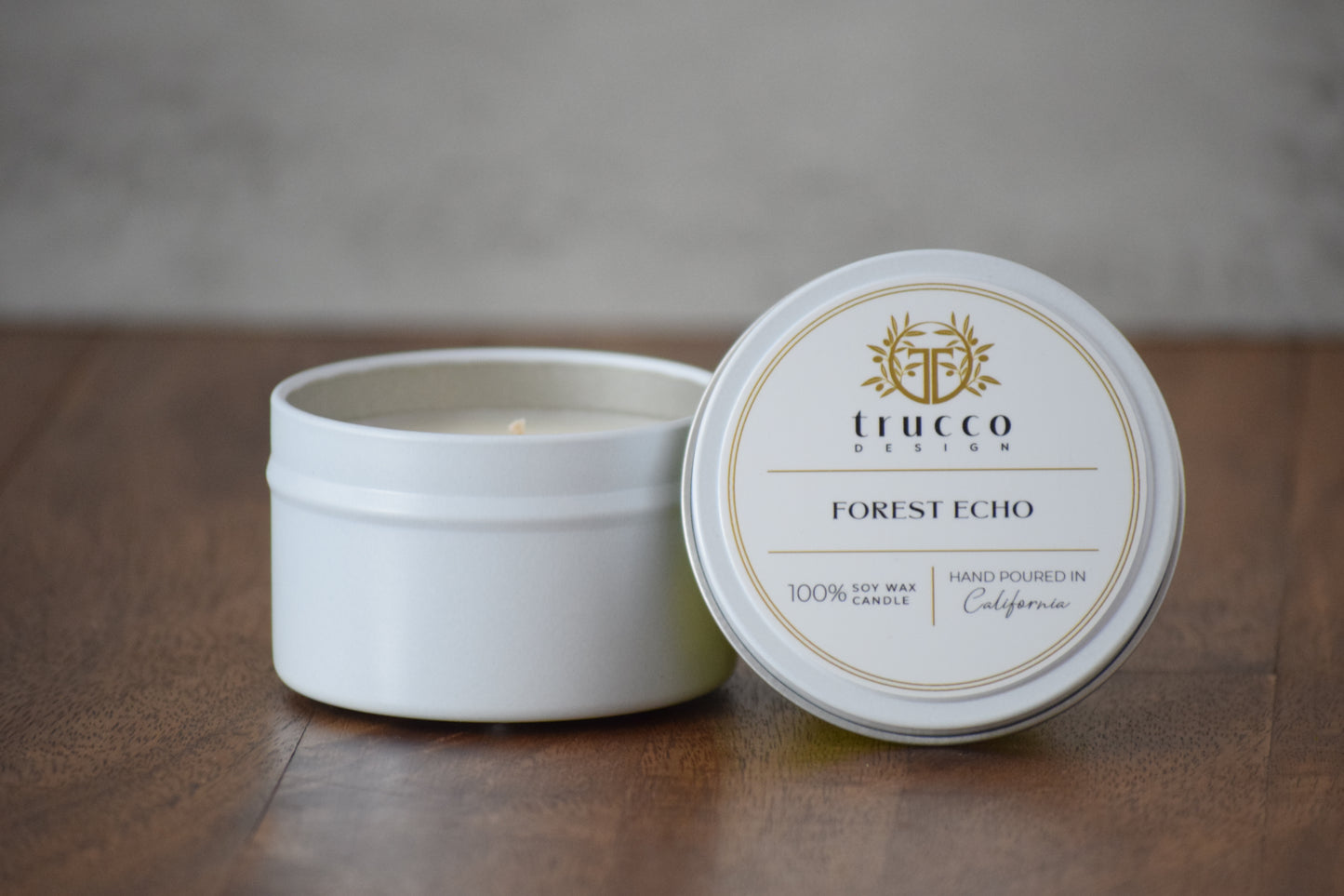 Forest Echo Winter Scent Soy Candle: cedar · red current · spruce
