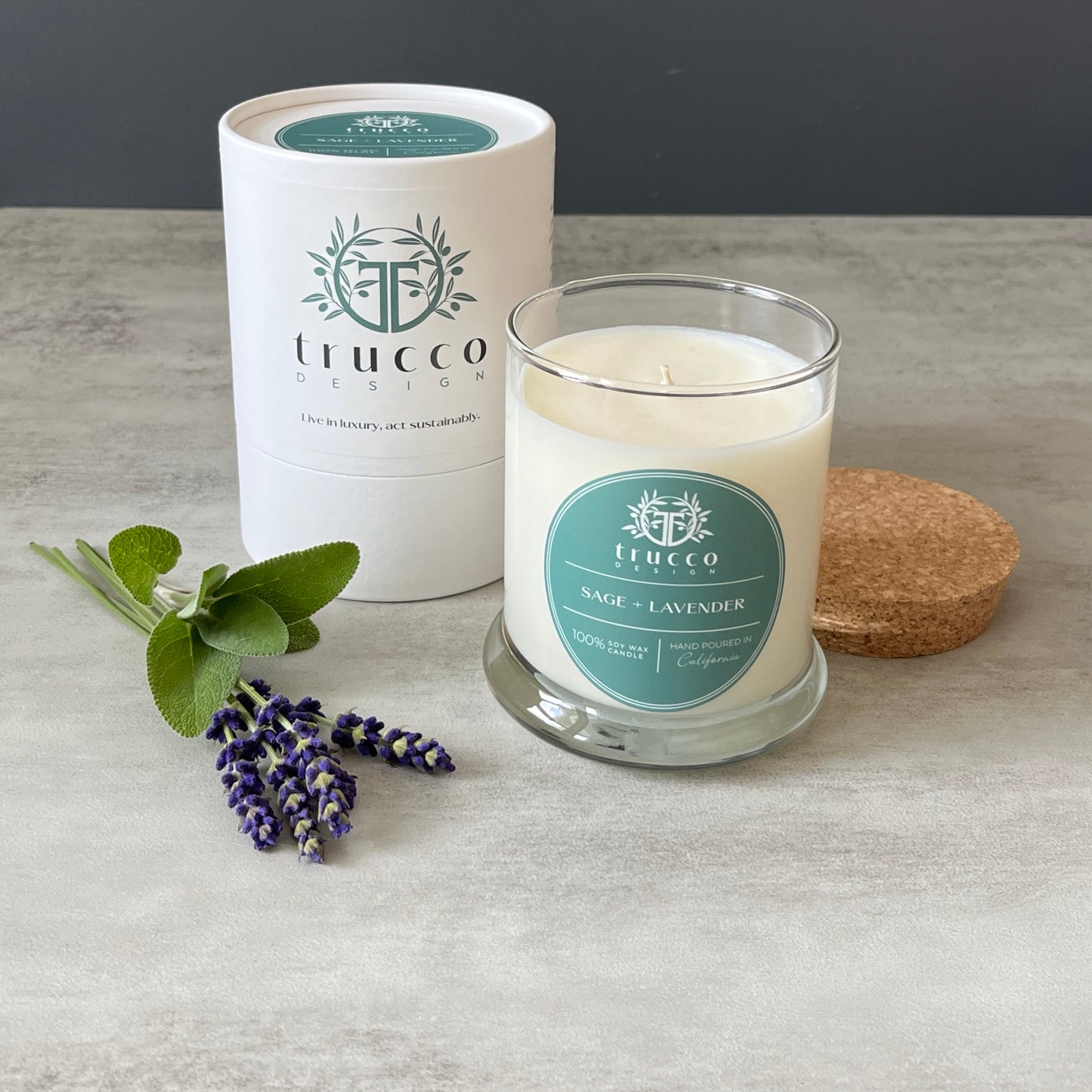Fig + Flower Soy Candle