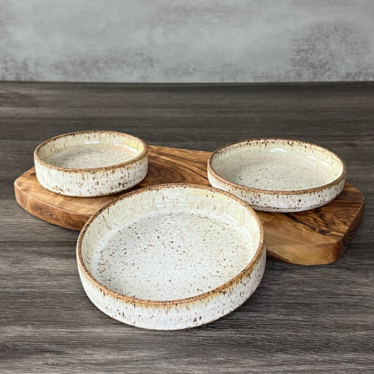 Ceramic Dish Set - Cream