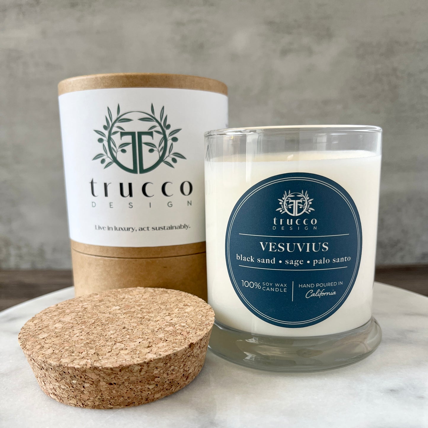 Vesuvius Soy Candle