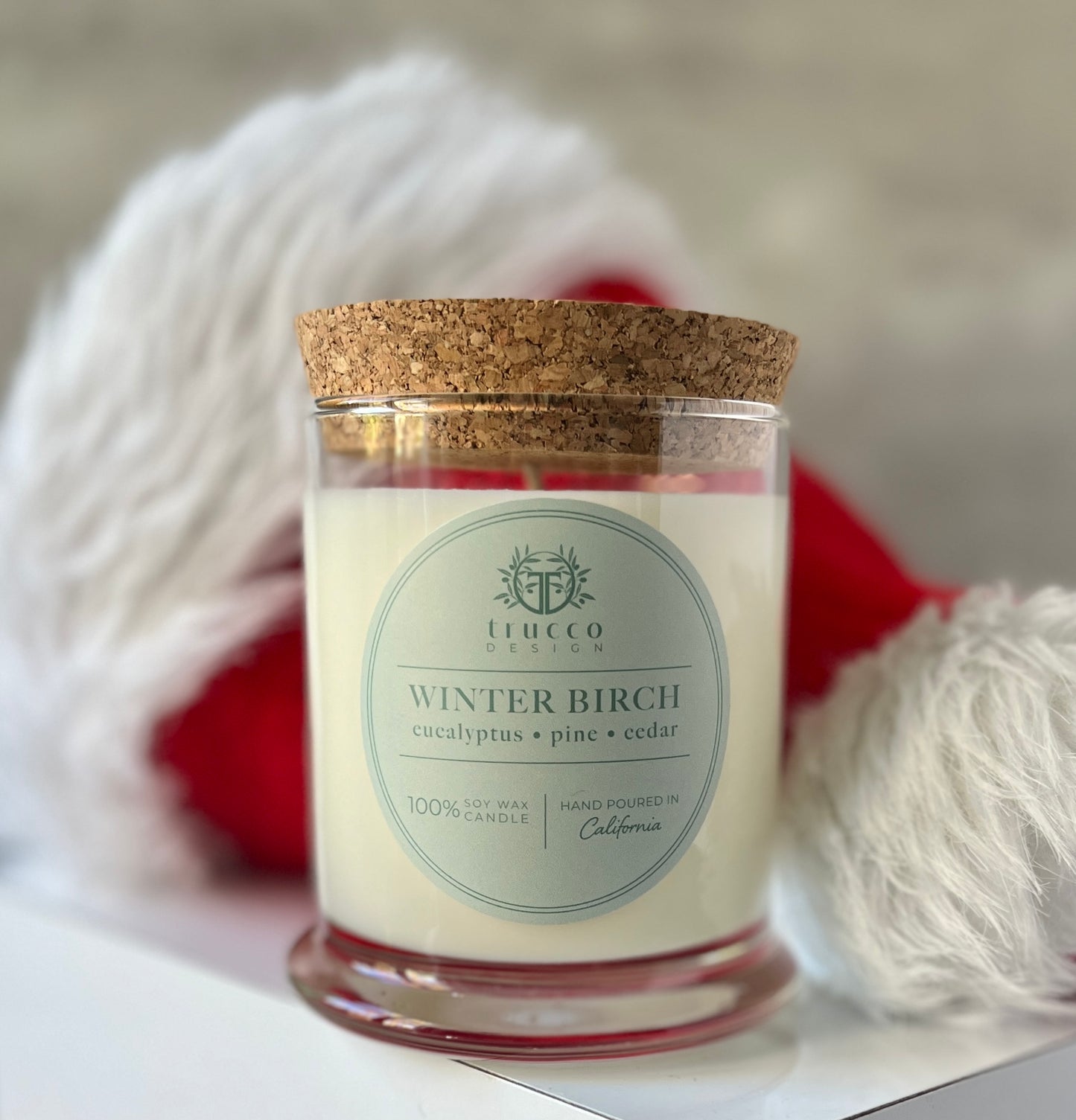 Winter Birch Holiday Scent Soy Candle: eucalyptus · pine · cedar