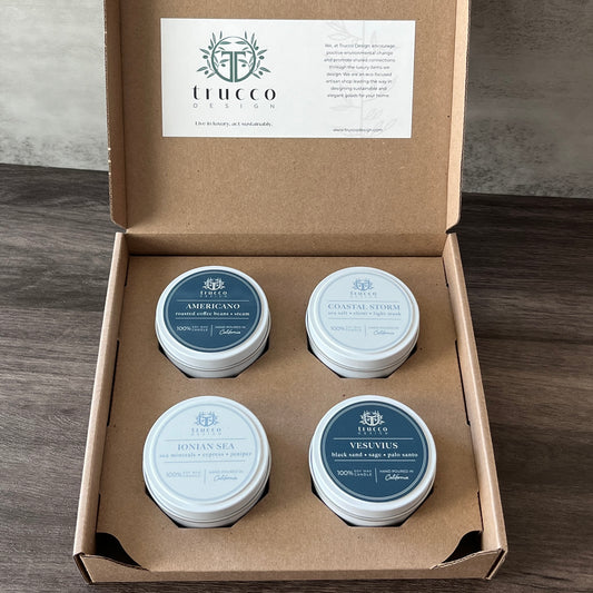Traveler Candle Gift Box Set - NEW Mediterranean Vibe Collection